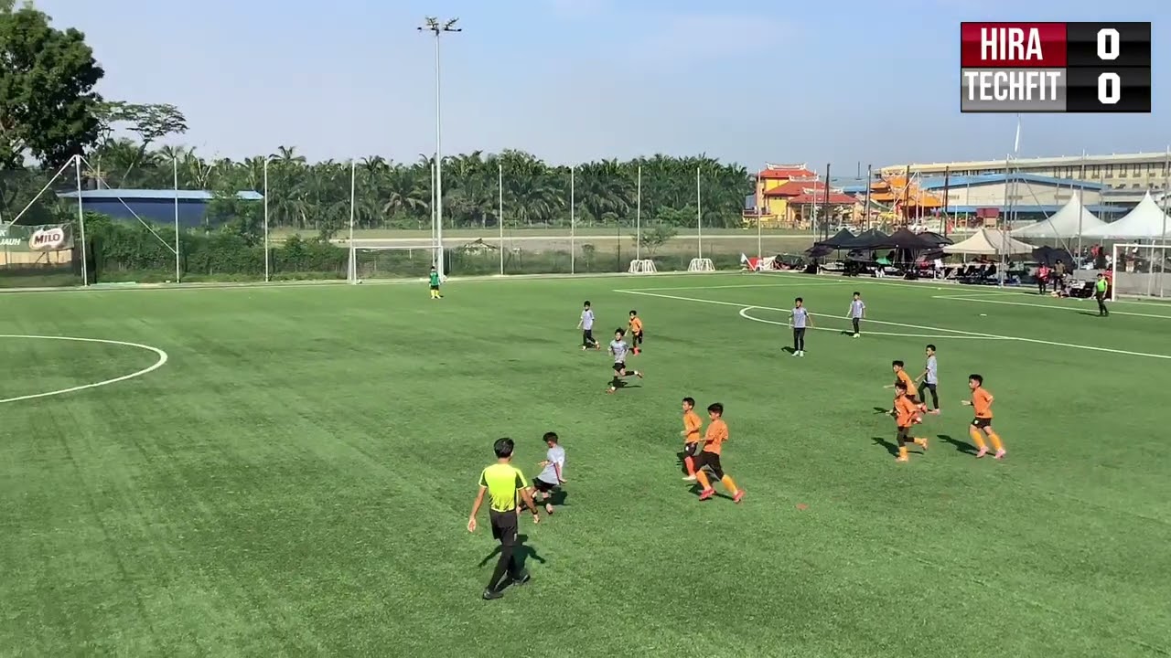 MILO SELANGOR OPEN 2026 - CATEGORY U12 - QUARTER FINAL (PLATE) - HIRA FA vs A TECHFIT FA