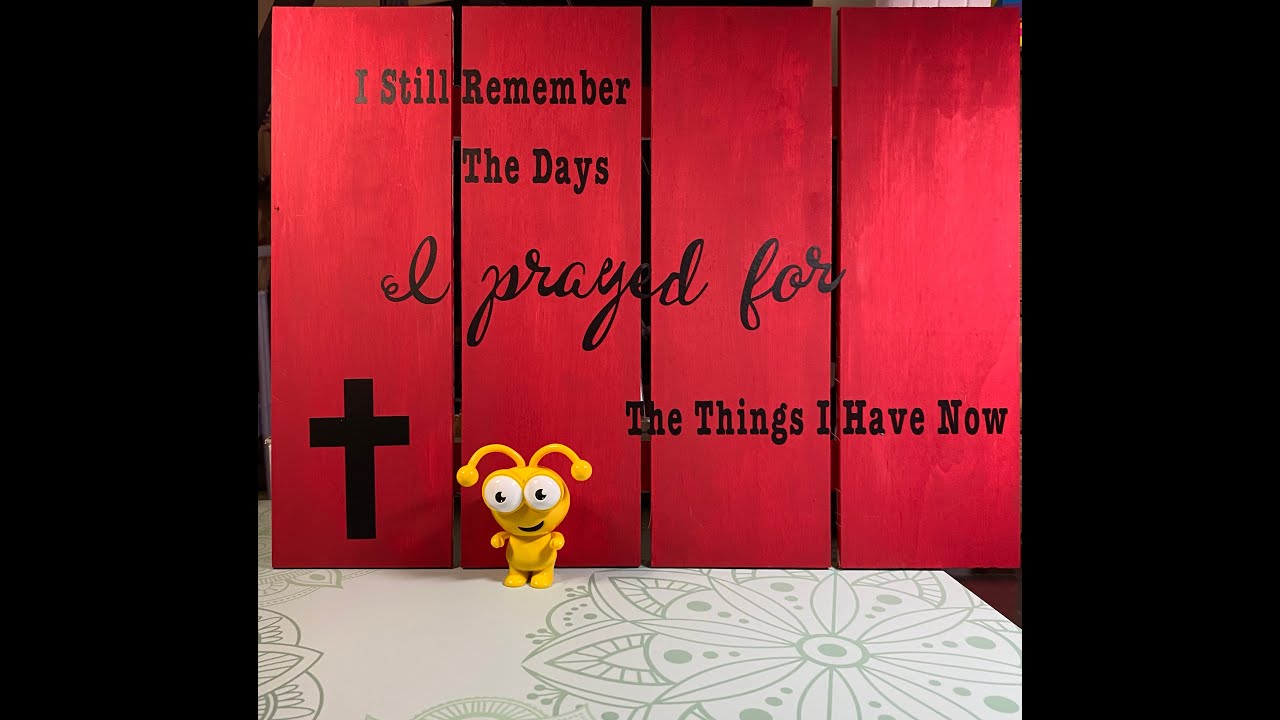 Custom Wood Sign making with cricut maker