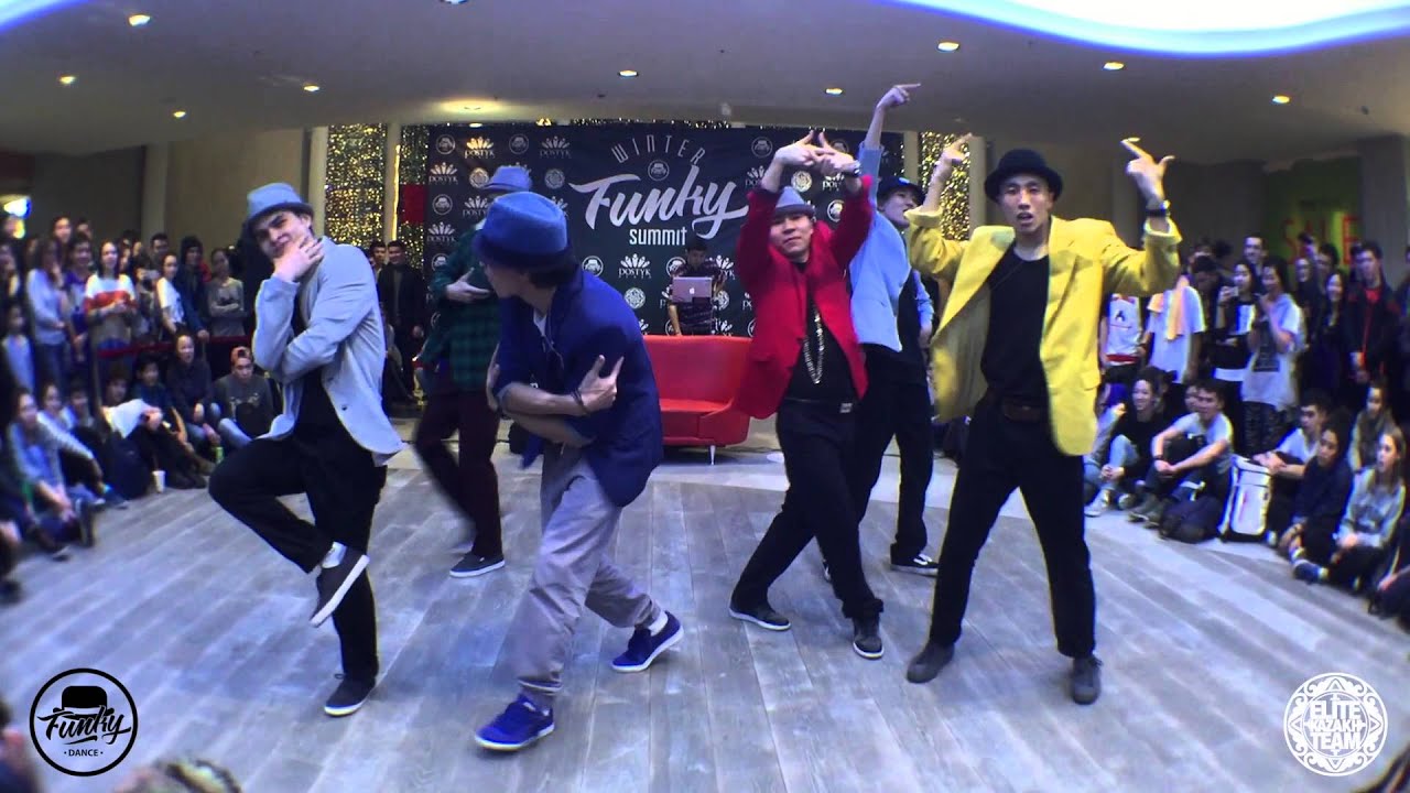 ELITE KAZAKH TEAM | UPTOWN FUNK | WINTER FUNKY SUMMIT