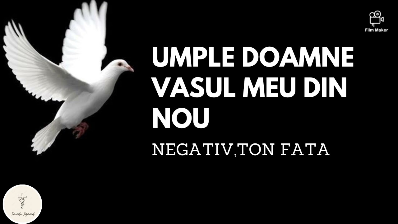 Negativ| Umple Doamne vasul meu din nou ton fata