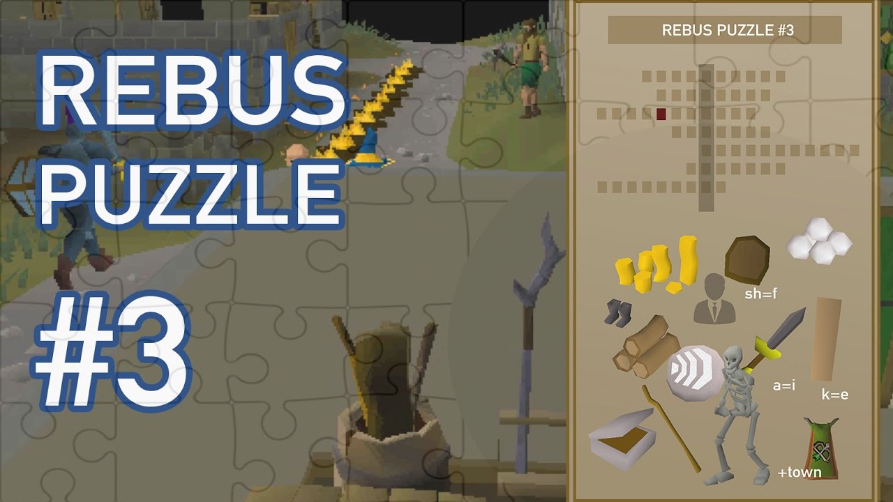 OSRS REBUS PUZZLE SOLVE AND WIN 500K! Rebus #3