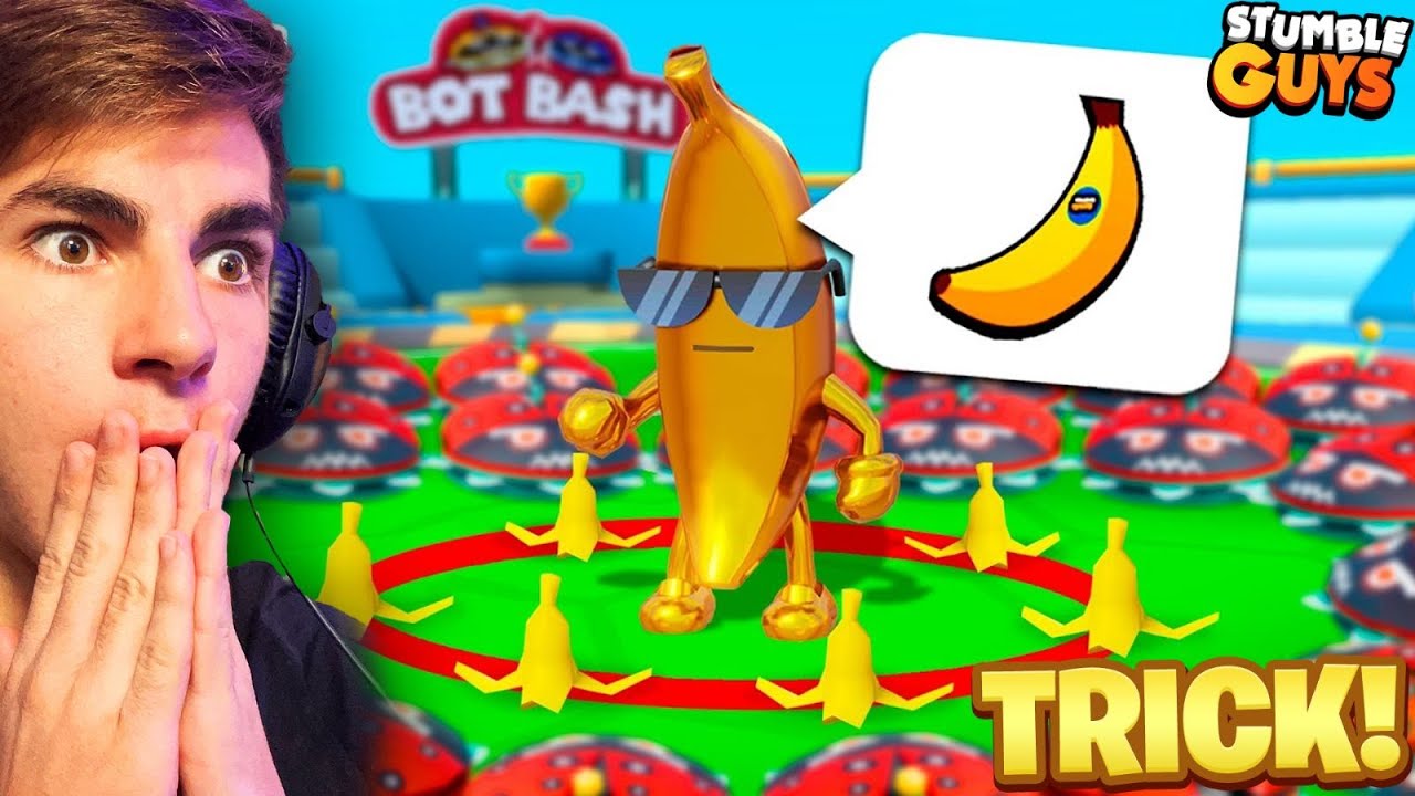 PROVO I NUOVI TRICK DELLA EMOTE BANANA su Stumble Guys!