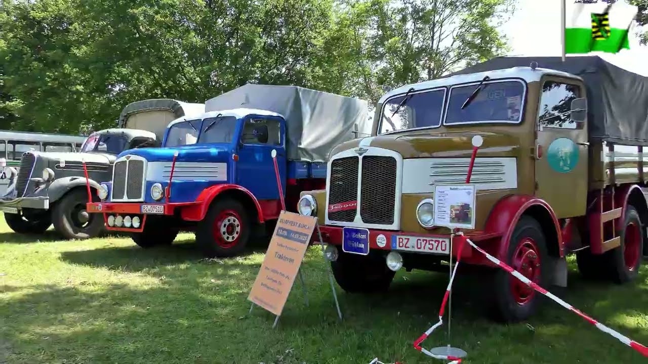 137. Jahre  Fahrzeugbau Oberlausitz - Oldtimertreffen Strahwalde 2025