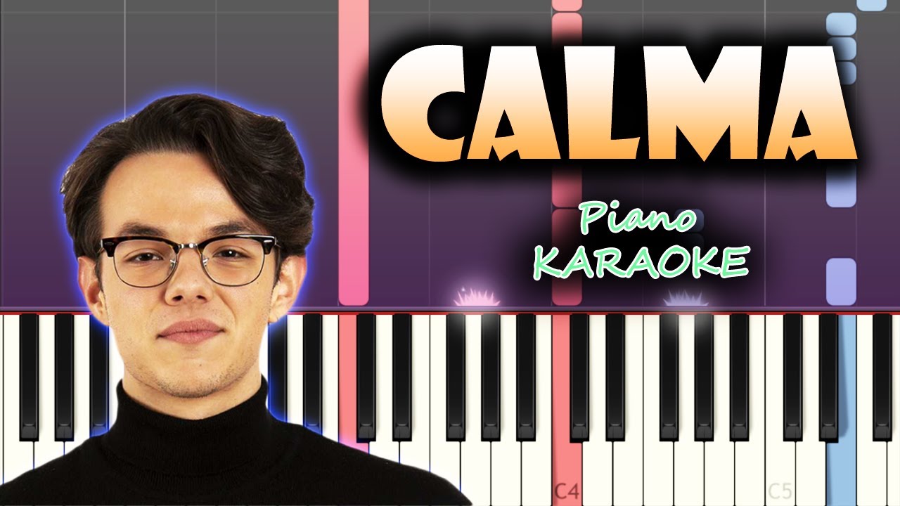 Flavio – Calma | KARAOKE Acústico Piano / Tutorial / Cover | OT 2020