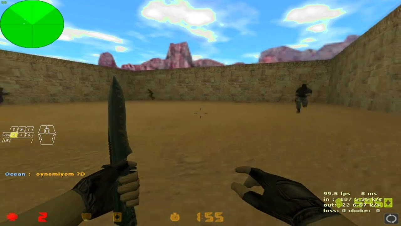 PLAYİNG KNİFE MOD LİKE HNS - CS 1.6 Fun