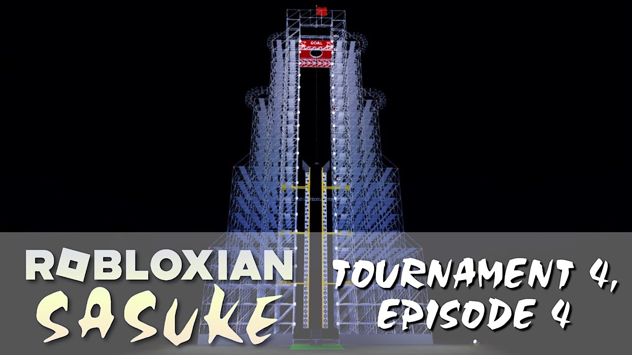 Robloxian SASUKE (Ninja Warrior) - Tournament 4, Episode 4 (FINALE)