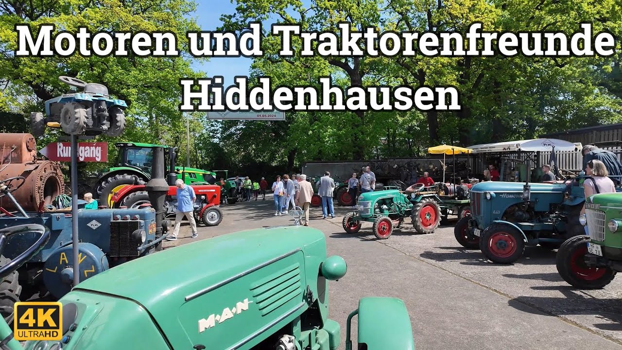 Motoren und Traktorenfreunde Hiddenhausen - 23. Tag der offenen Tür am 1. Mai