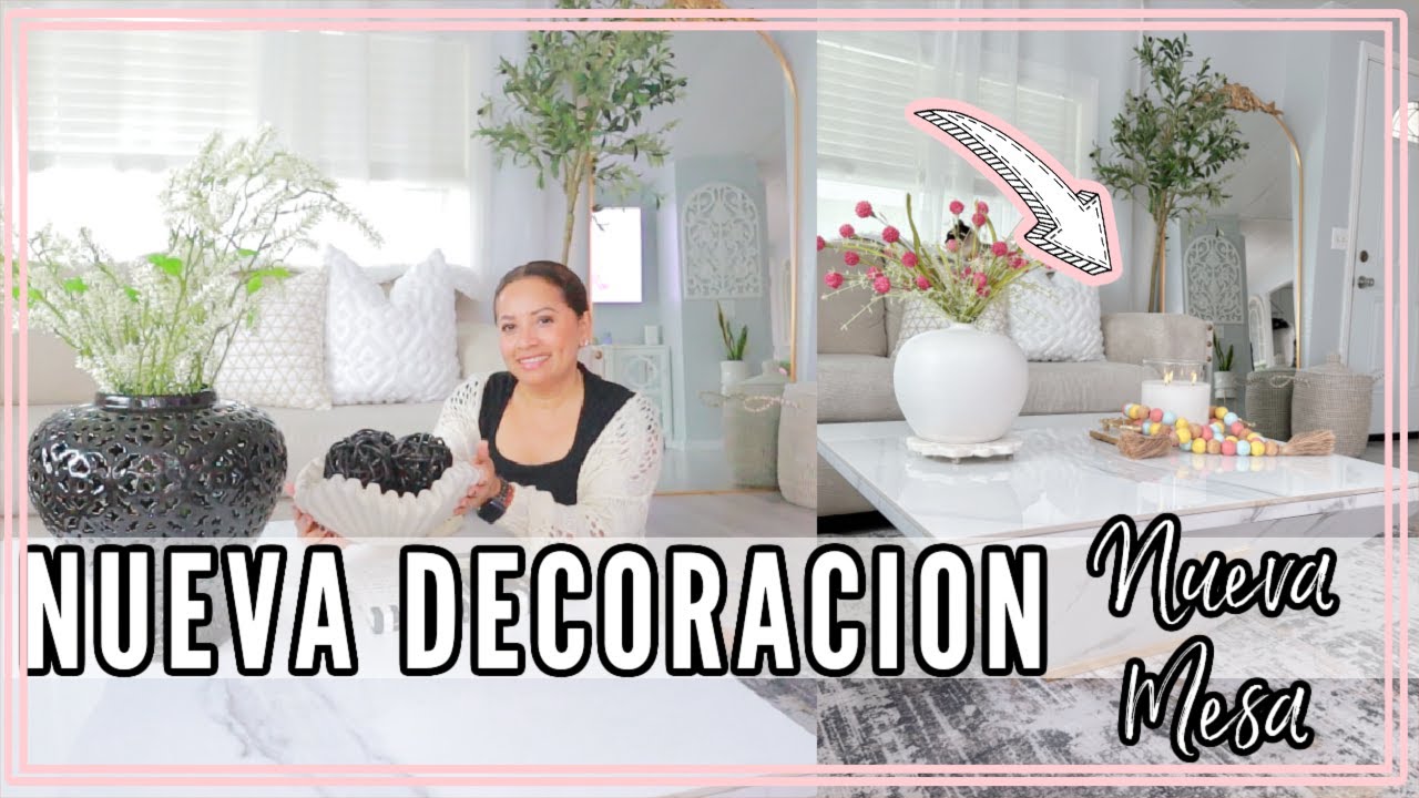 3 IDEAS PARA DECORAR MI NUEVA MESA | IDEAS PARA DECORAR ESTA PRIMAVERA| Hernest