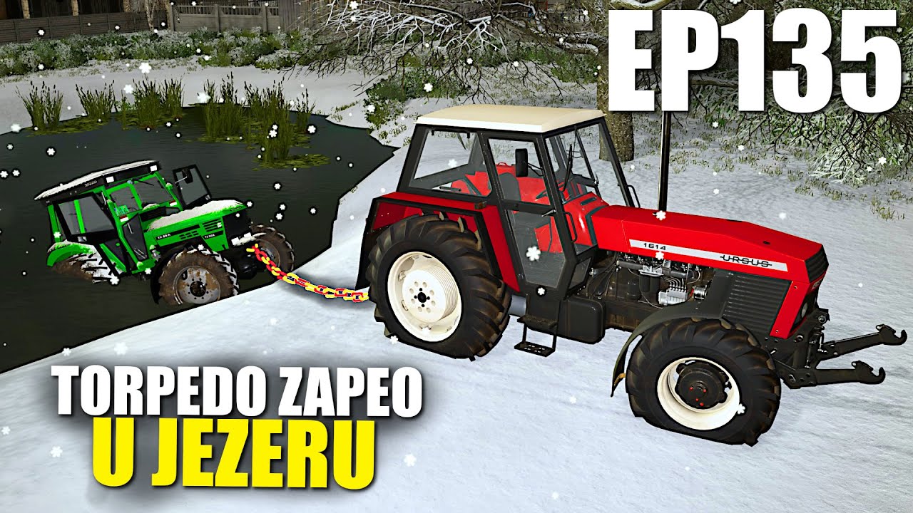 URSUS VUCE LANCIMA TORPEDA IZ JEZERA ! StaraFarma Ep135