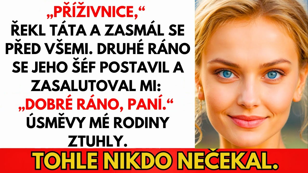 Na Rodinné Večeři Mě Rodiče Nazvali Příživnicí — Pak Šéf Táty Řekl „Paní”