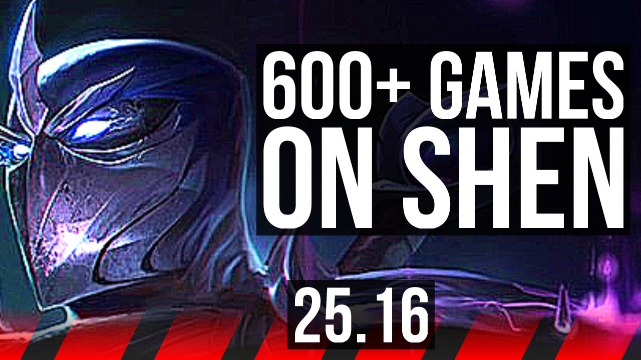 SHEN vs RUMBLE (TOP) | 3/2/13, 600+ games | KR Master | 25.16