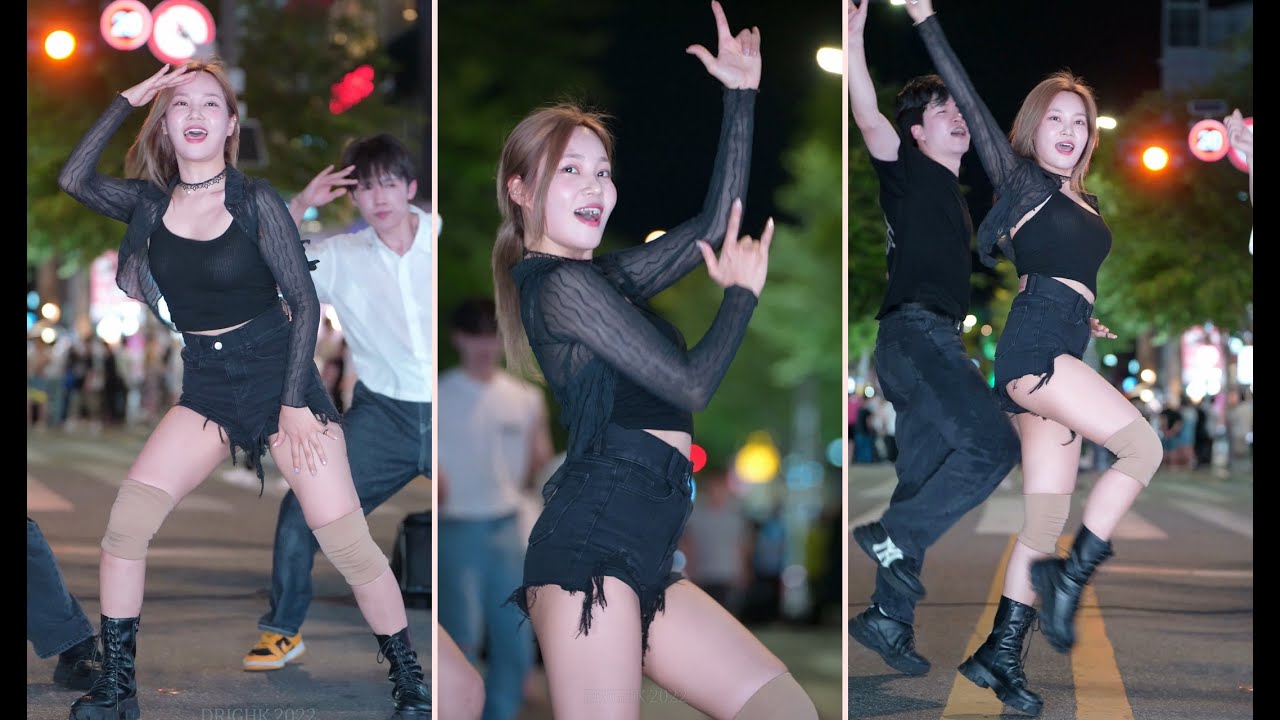 이소 E.SO 신촌 버스킹 공연 직캠fancam 220730 (aka 베리굿 서율)