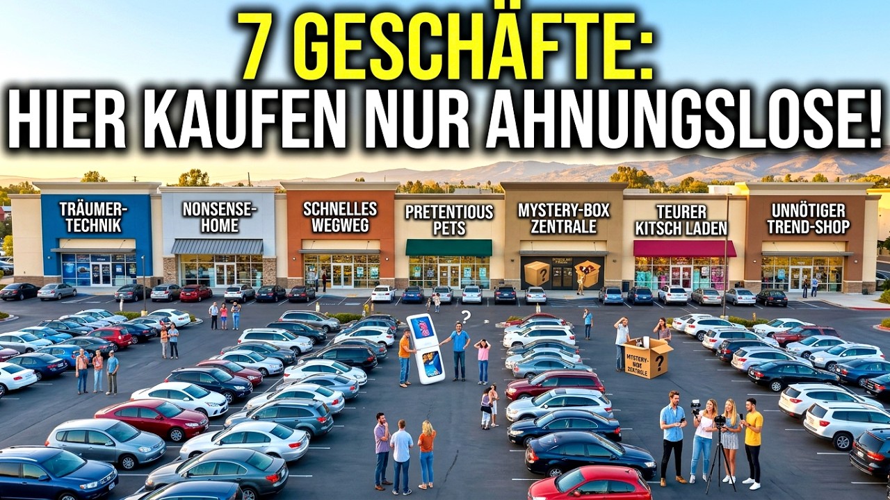 7 Geschäfte, In Denen NUR AHNUNGSLOSE Menschen Produkte Kaufen