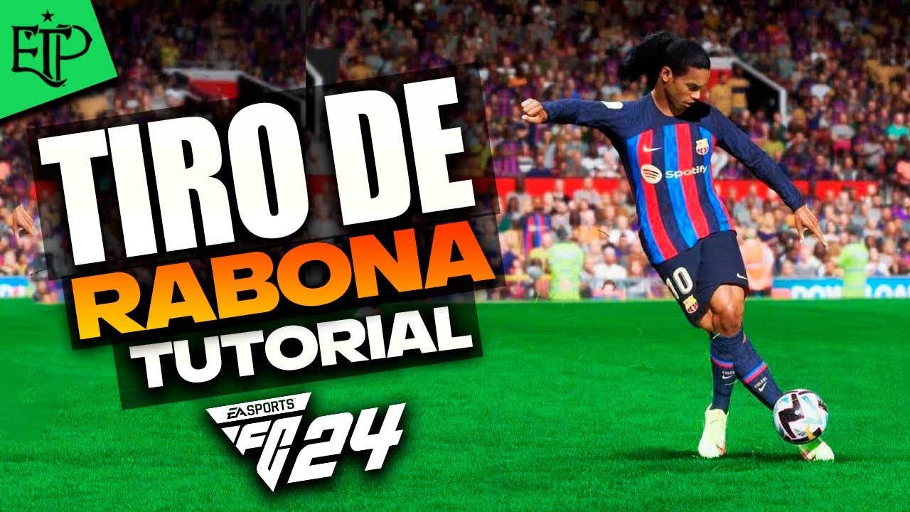 COMO HACER el TIRO Y CENTRO de RABONA | FC24 | TUTORIAL 🤯 RABONA SHOT TUTORIAL