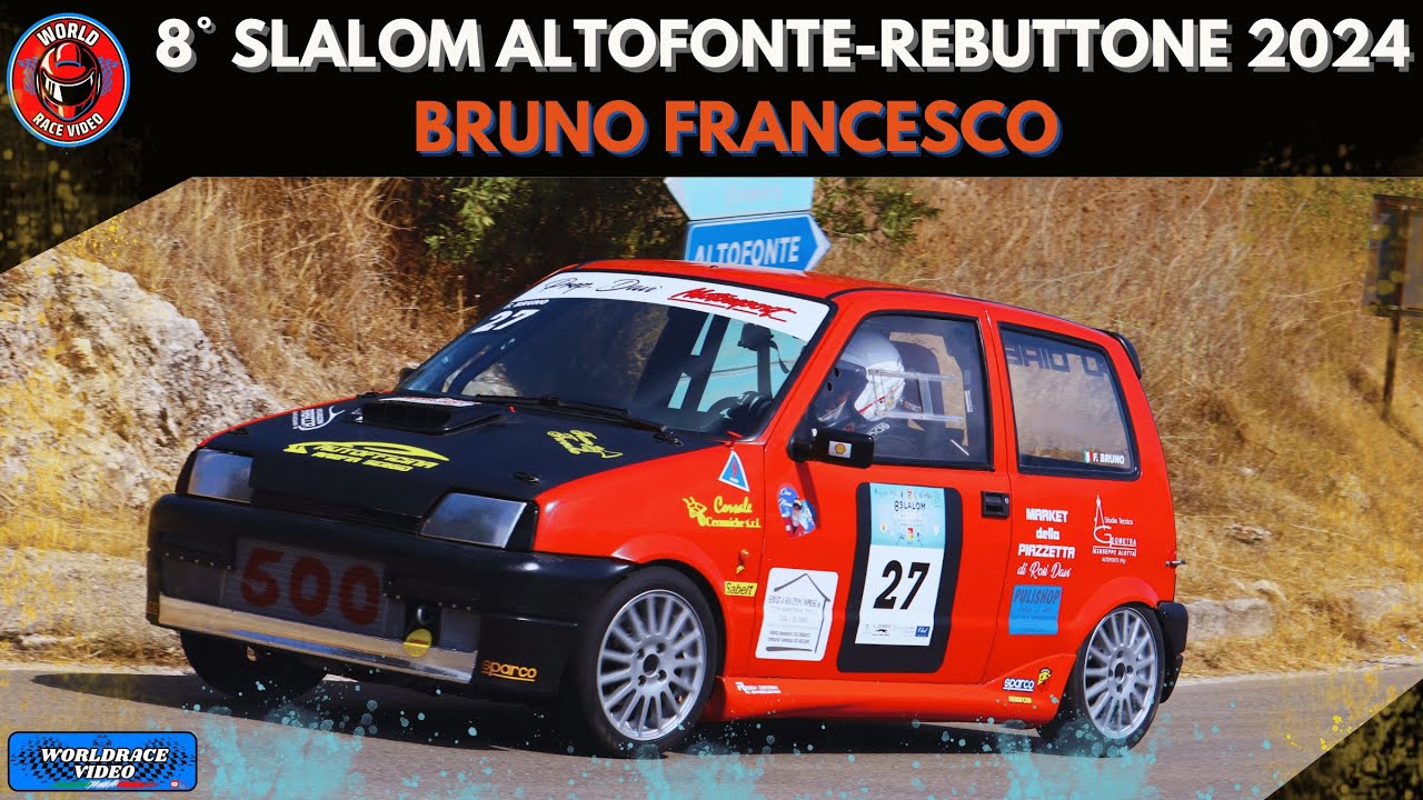 Bruno Francesco 8° Slalom Altofonte-Rebuttone 2024