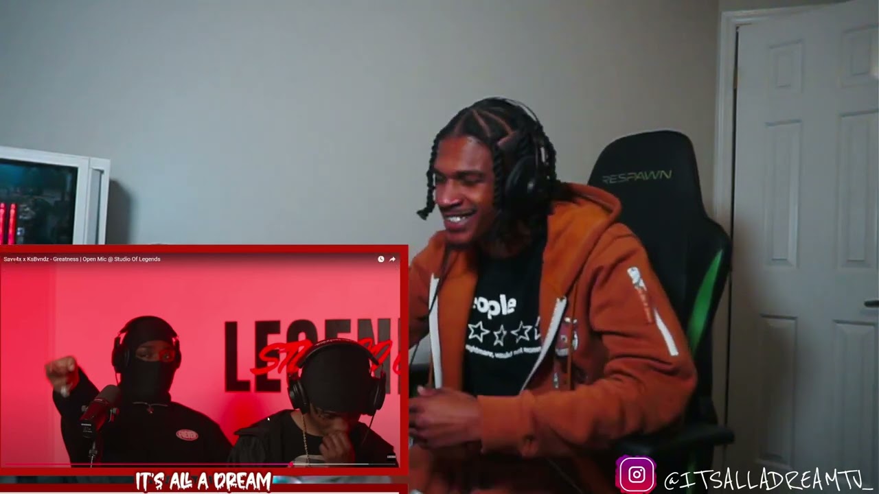Savv4x x KsBvndz - Greatness | Open Mic @ Studio Of Legends | 24our - Chetta Place |  REACTION