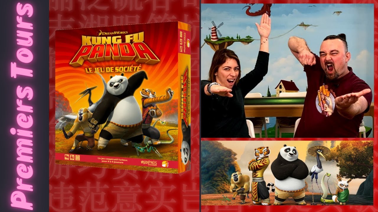 Kung Fu Panda : le jeu de société !