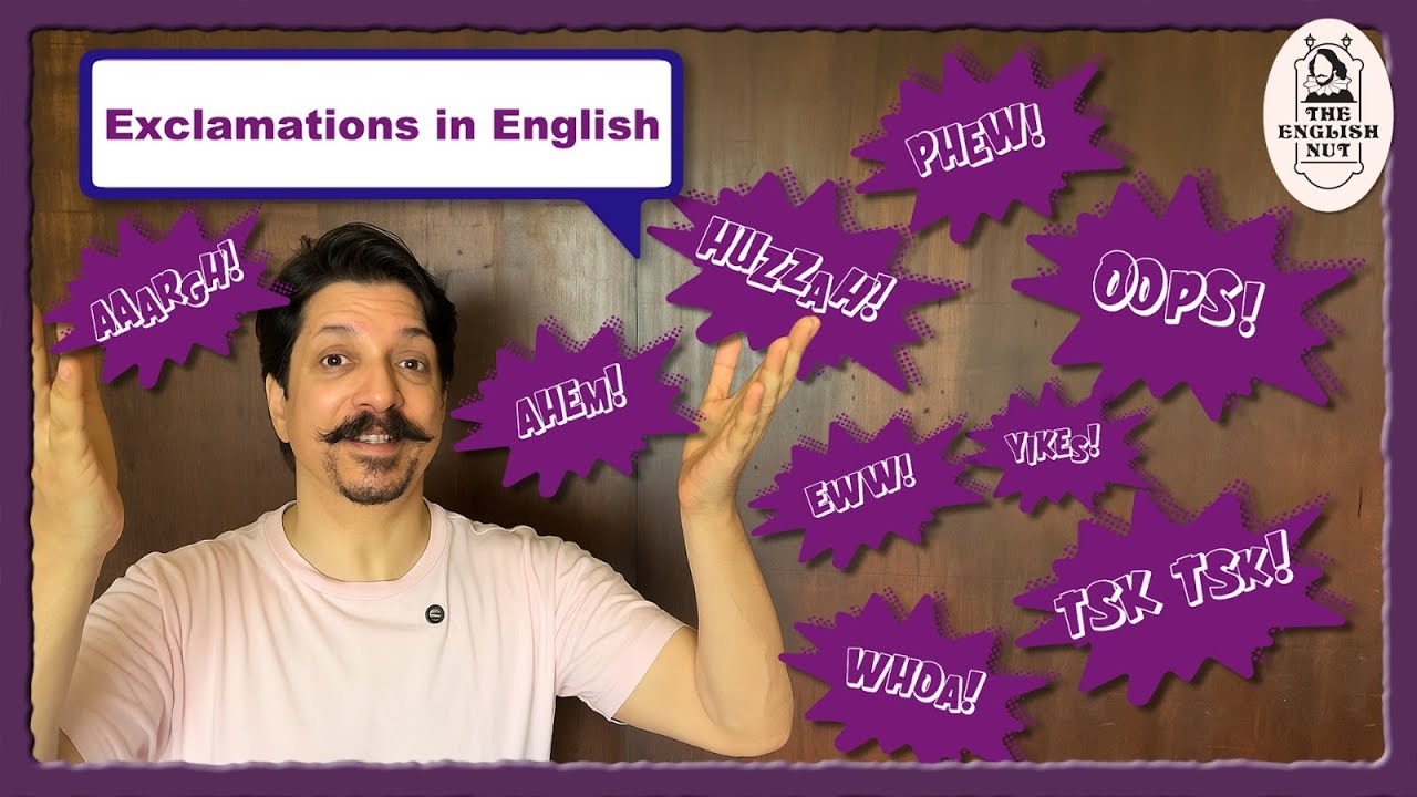 Hurrah! The perfect English lesson is here! (Exclamations/Interjections)