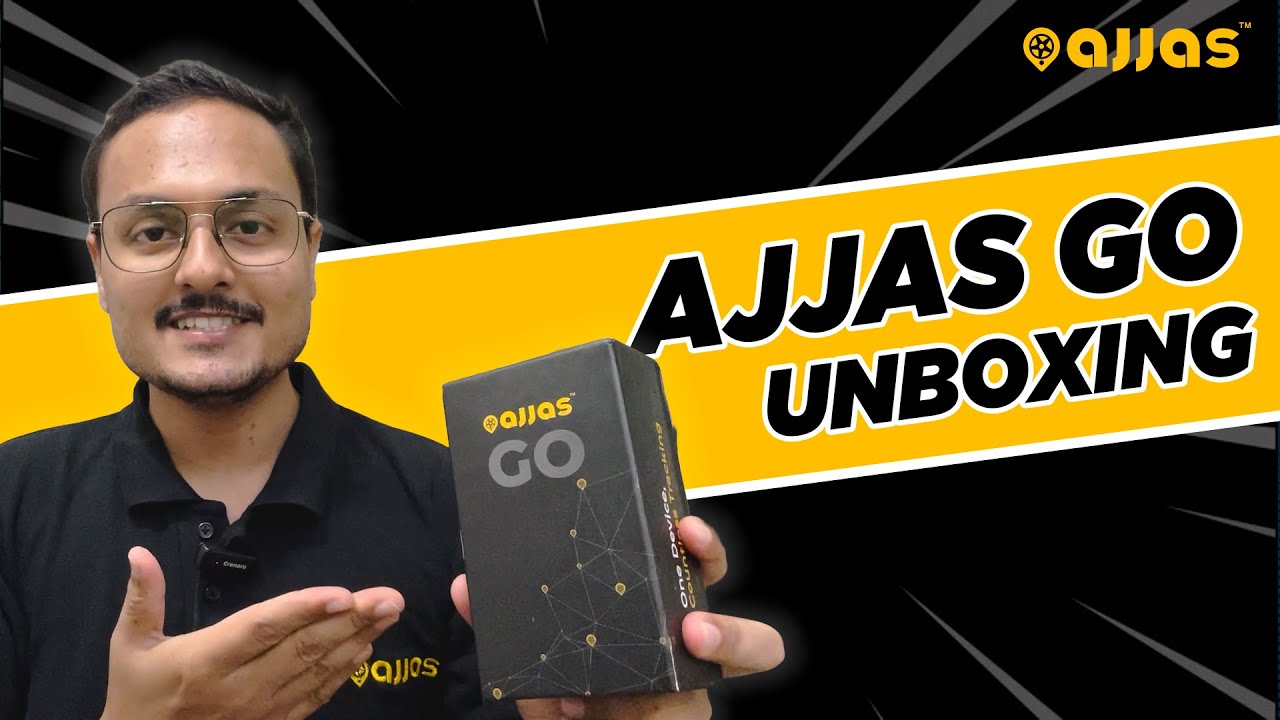 Ajjas GO Smart Wireless GPS Tracker For Car and Bike : Unboxing Video with App Demo!