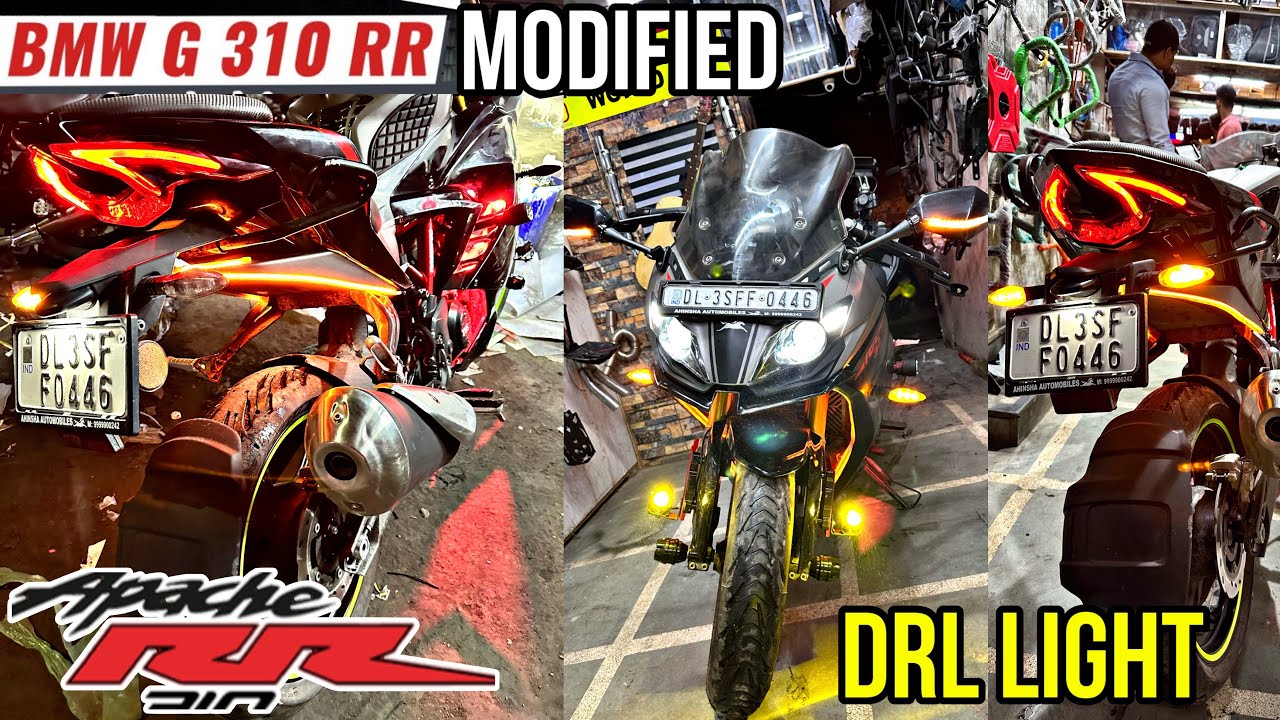 Apache RR 310 Modified बिल्कुल नई Modification RR310 | RR310 DRL light
