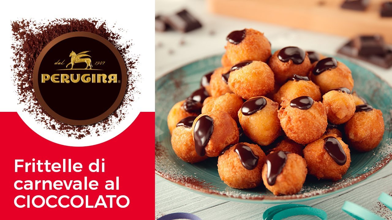 Frittelle di Carnevale al Cioccolato