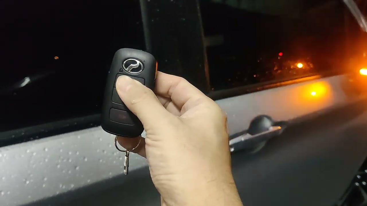 Door unlock setting Perodua Alza 2022- unlock all door with 1 button push