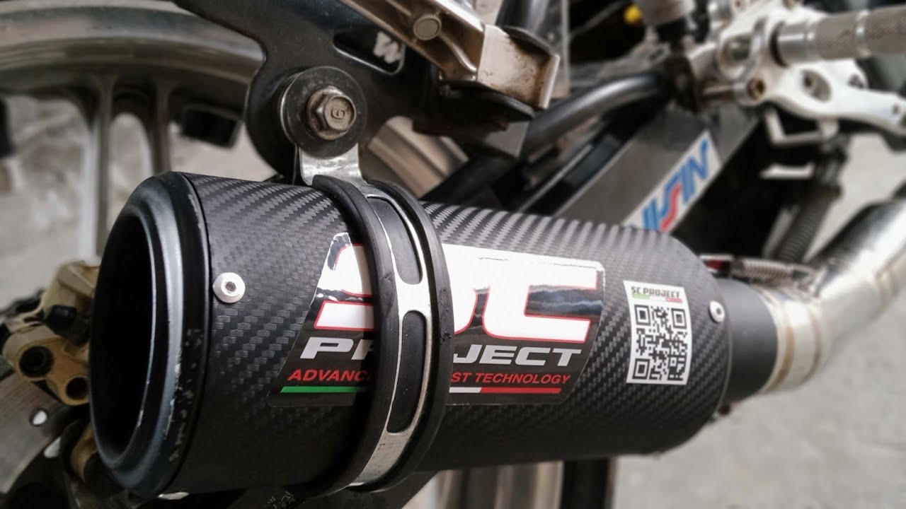 Ganti knalpot Racing