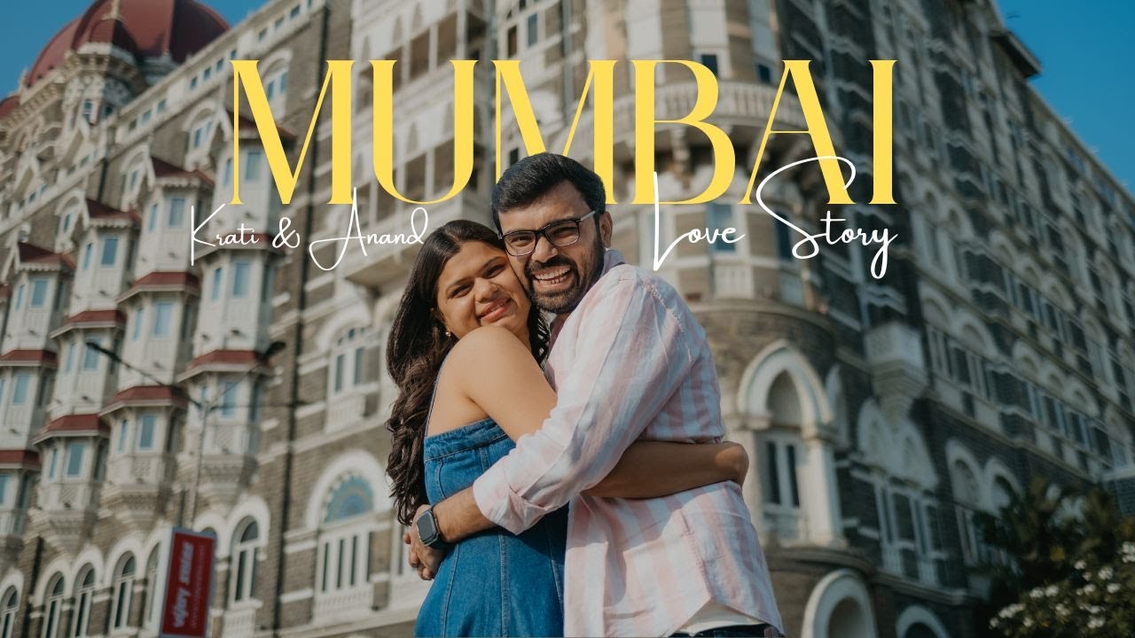 Krati & Anand | Mumbai Street Prewedding Cinematic Film | Love Story Interview