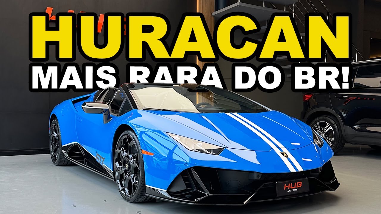A HURACAN com apenas 60 UNIDADES no MUNDO na loja SECRETA em BALNEÁRIO CAMBORIÚ!