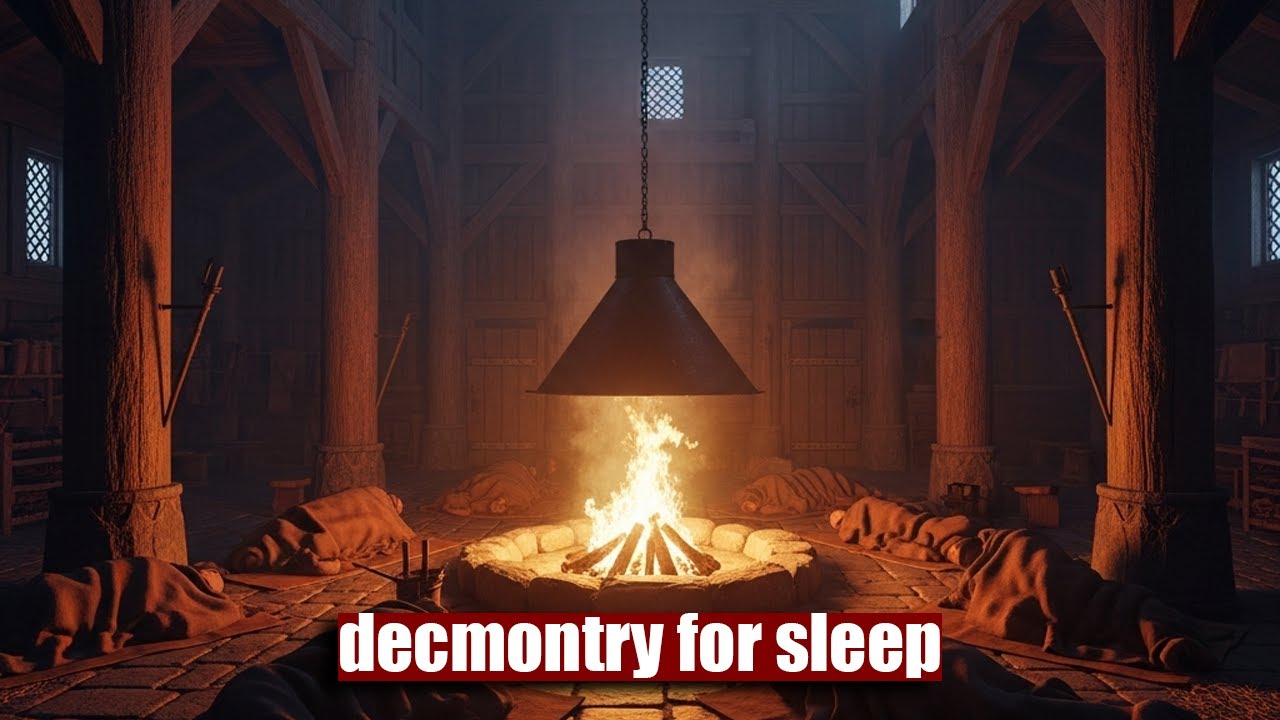 Living History: Why Anglo-Saxons Slept NEXT TO THE FIRE (600 AD Hall Life)