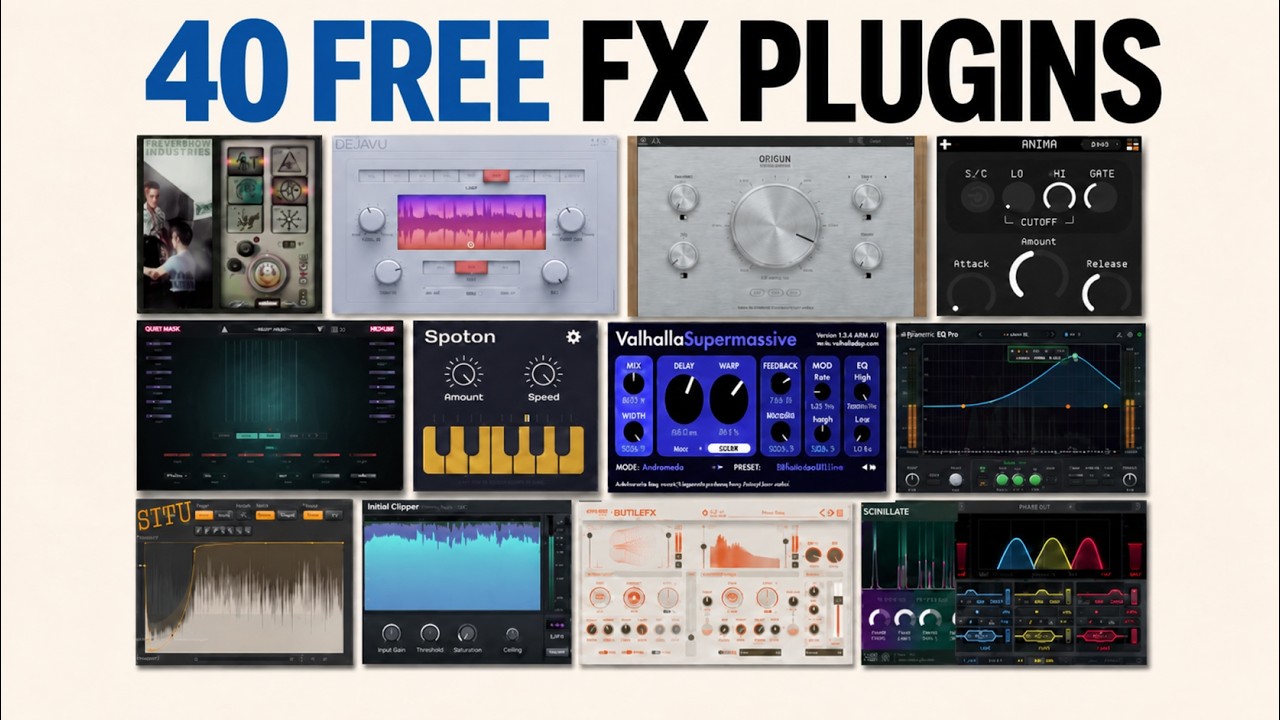 40 FREE FX Plugins That Shouldn&rsquo;t Be FREE