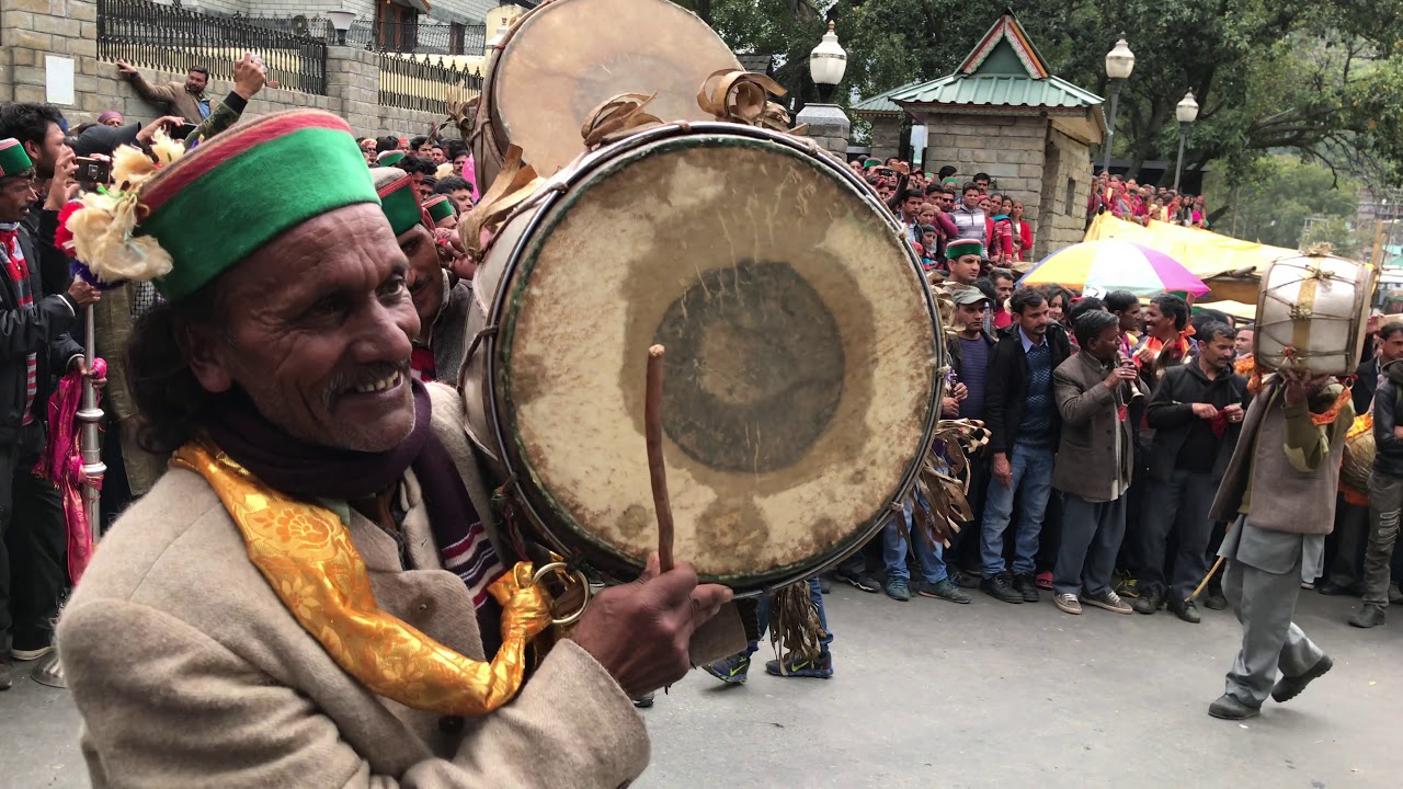 फाग मेला 2019 Faag mela Rampur Bushahr Devta Sahab Palthan Sholi