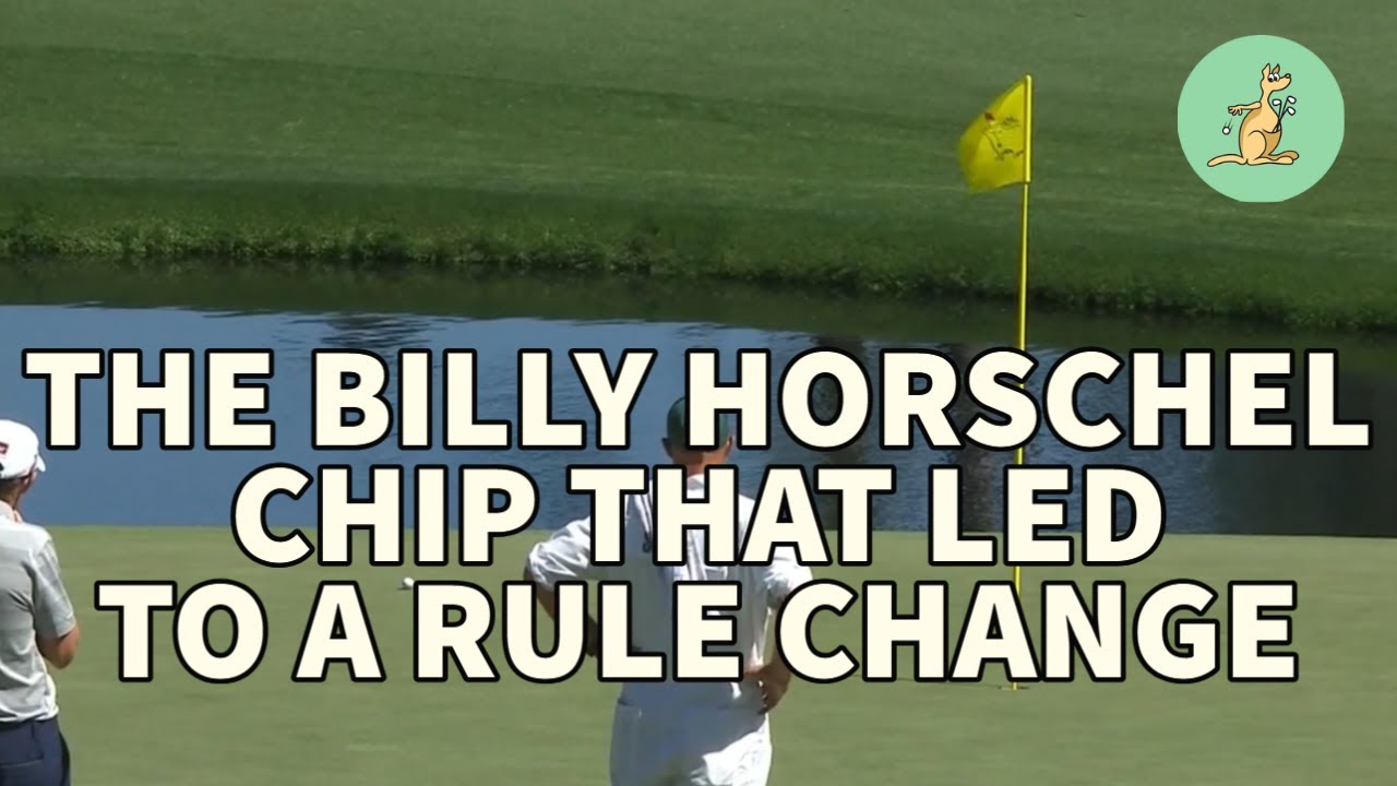 Billy Horschel at the Masters 2016 - Golf Rules Explained