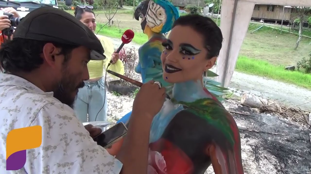 SEGUNDO CONCURSO DE BODY PAINT PAZ YAKU 2024
