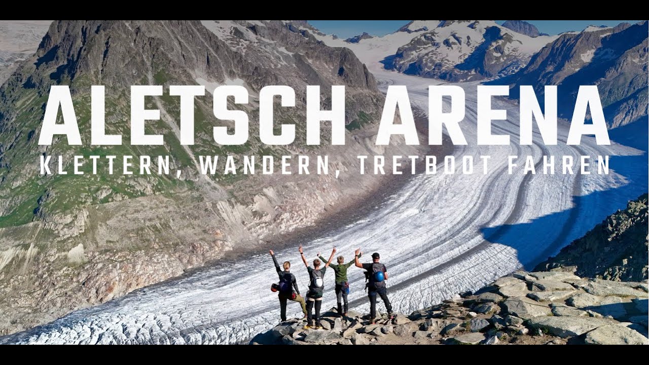 Die Aletsch Arena im Sommer als Familie mit dem unglaublichen Gletscher