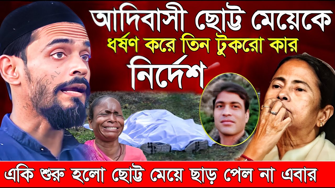 Naushad Siddiqui । নওশাদ সিদ্দিকী । আদিবাসী মেয়ে ধর্ষণ কার নির্দেশ এবার। Naushad video
