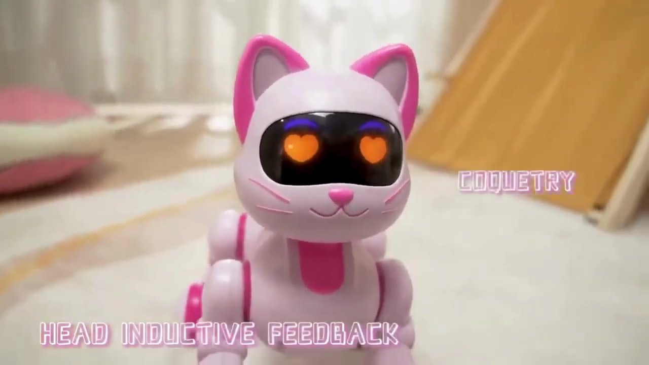Uzaktan Kumandalı Ses Kontroll&uuml; Programlanabilir Akıllı Robot Kedi