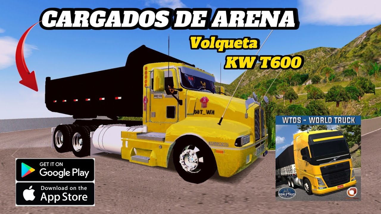 🚧 Volqueta Kenworth T600