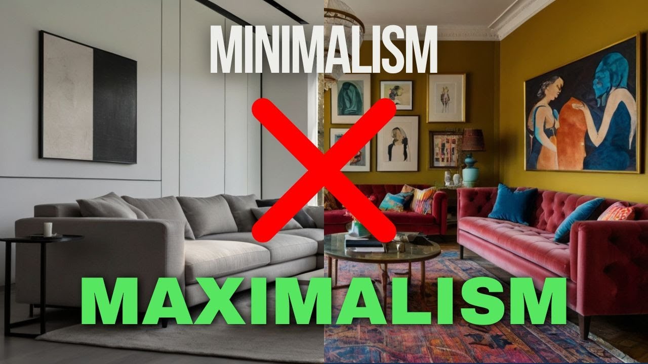 Minimalist vs. Maximalist? Finding the Perfect Interior Design Style for You