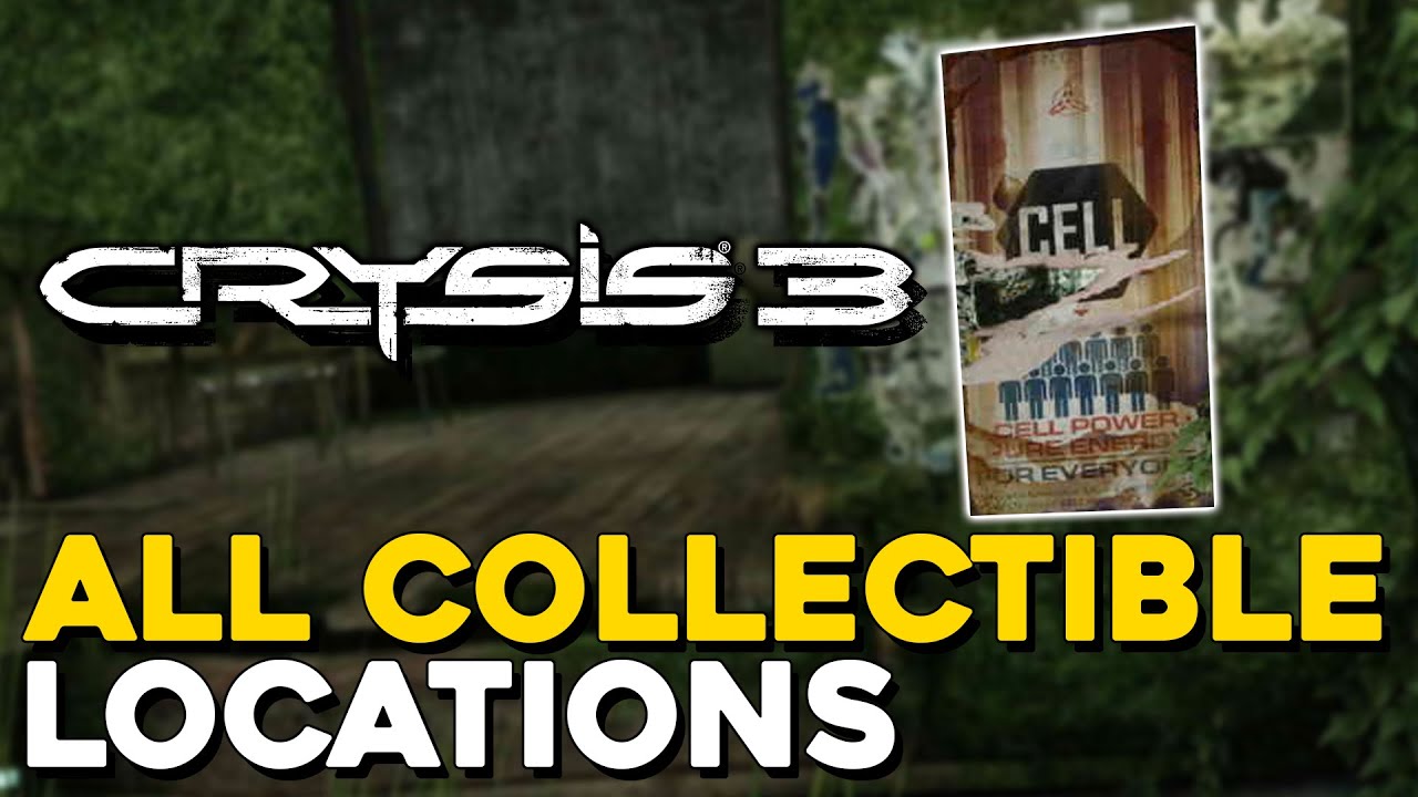 Crysis 3 Remastered All Collectible Locations (All Datapads, Blackboxes, Posters, Nanosuit Upgrades)