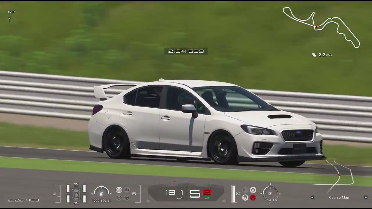 Gran Turismo 7- Time Trial in my Subaru WRX STi (VAF)