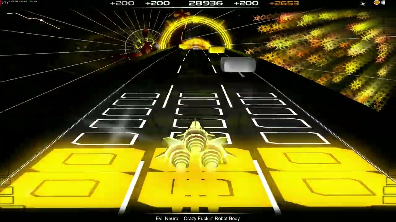 Evil Neuro - Crazy F*****' Robot Body [Audiosurf]