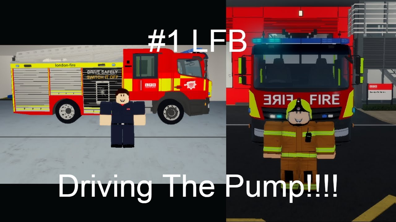 #1 Driving the pump!!!! - LFB (London Fire Brigade) Westbridge