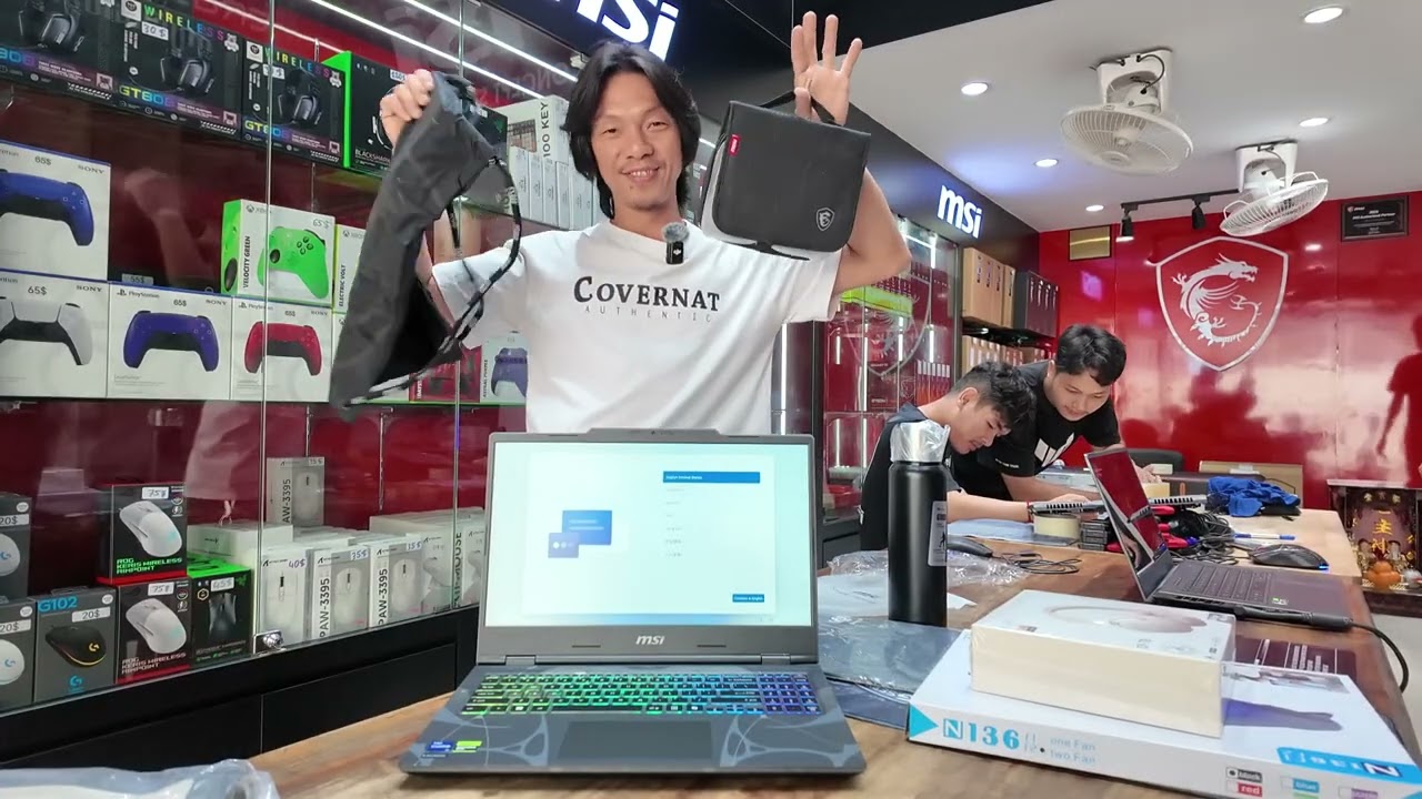 ណប់ចិត្តបញ្ចាទិញ MSI CYBORG 15 B13WFKG តំលៃ 1129$