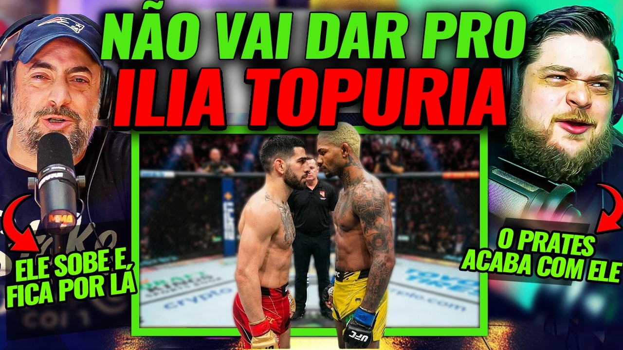ILIA TOPURIA NÃO ARRUMA NADA NOS MEIO-MÉDIOS DO UFC