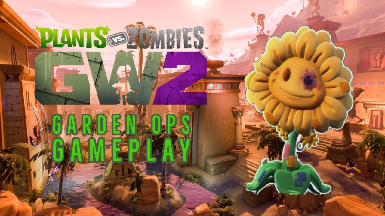 PvZ Garden Warfare 2 - Garden ops hard gameplay [No Commentary]