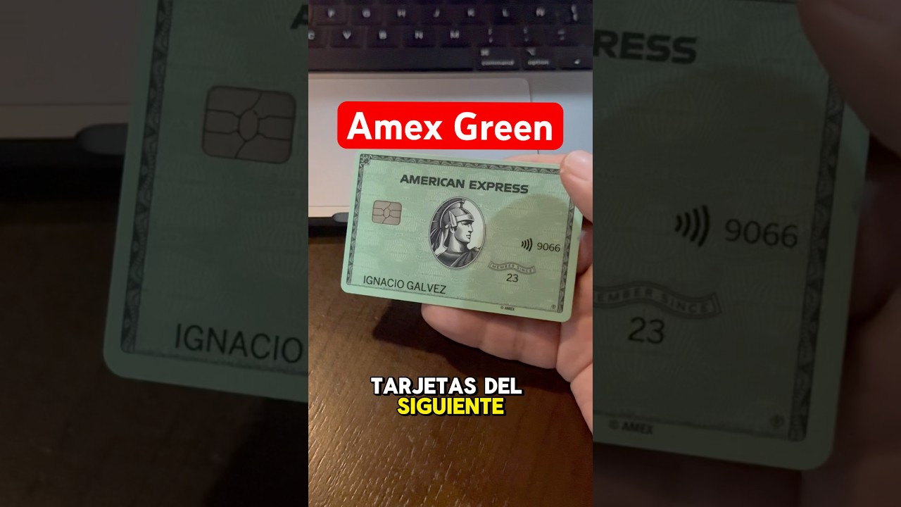 Tarjeta Green American Express &iquest;conviene? #finanzas #cashback #americanexpress #green