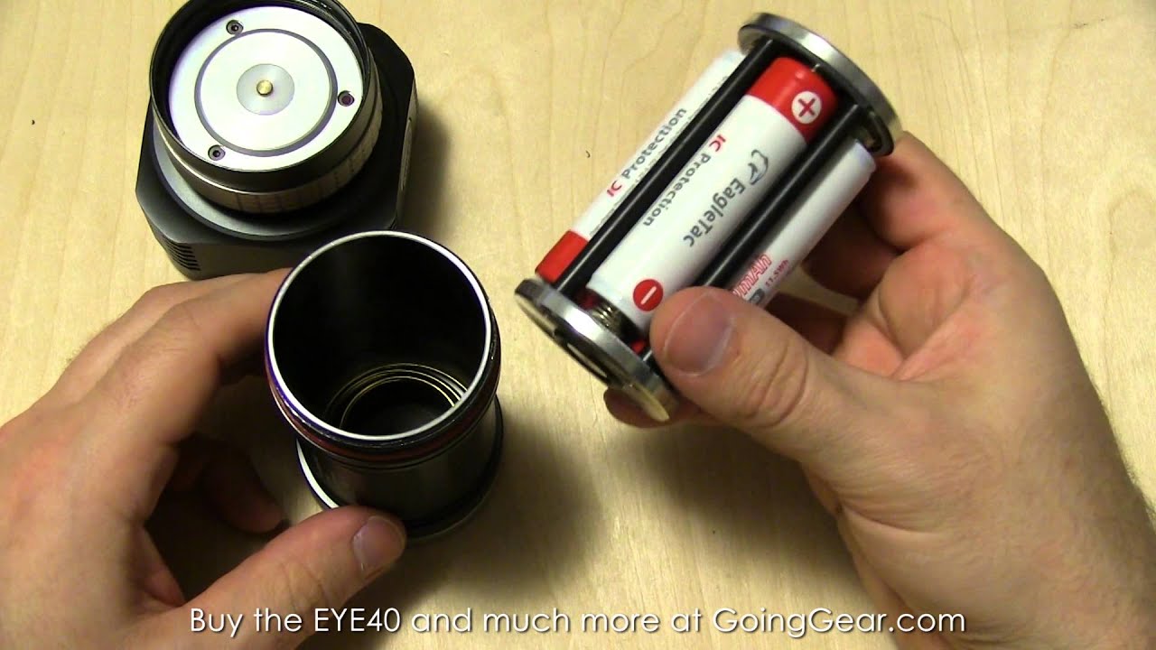 Niteye EYE40 3000 Lumen Flashlight Extended Review