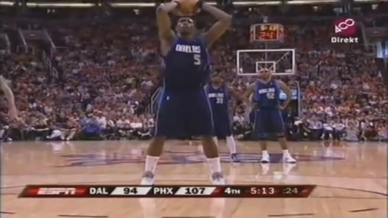 Josh Howard 28 Points @ Suns, 2006-07.