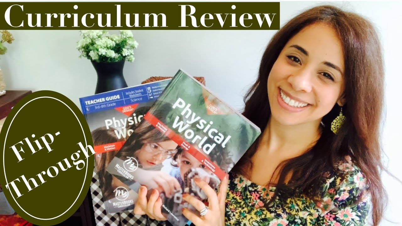 God’s Design for the Physical World// MasterBooks// Curriculum Review// Flip-Through